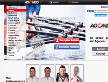 Tablet Screenshot of agoneo.com